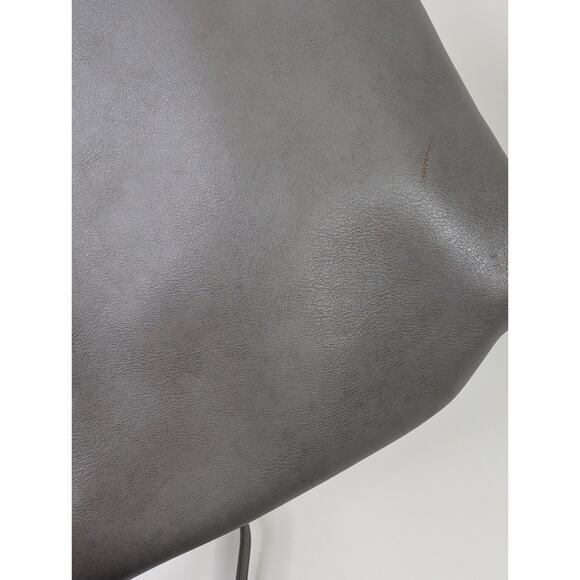 Fawn Design Purse Bag Tote Crossbody Gray Faux Leather - Picture 8 of 10